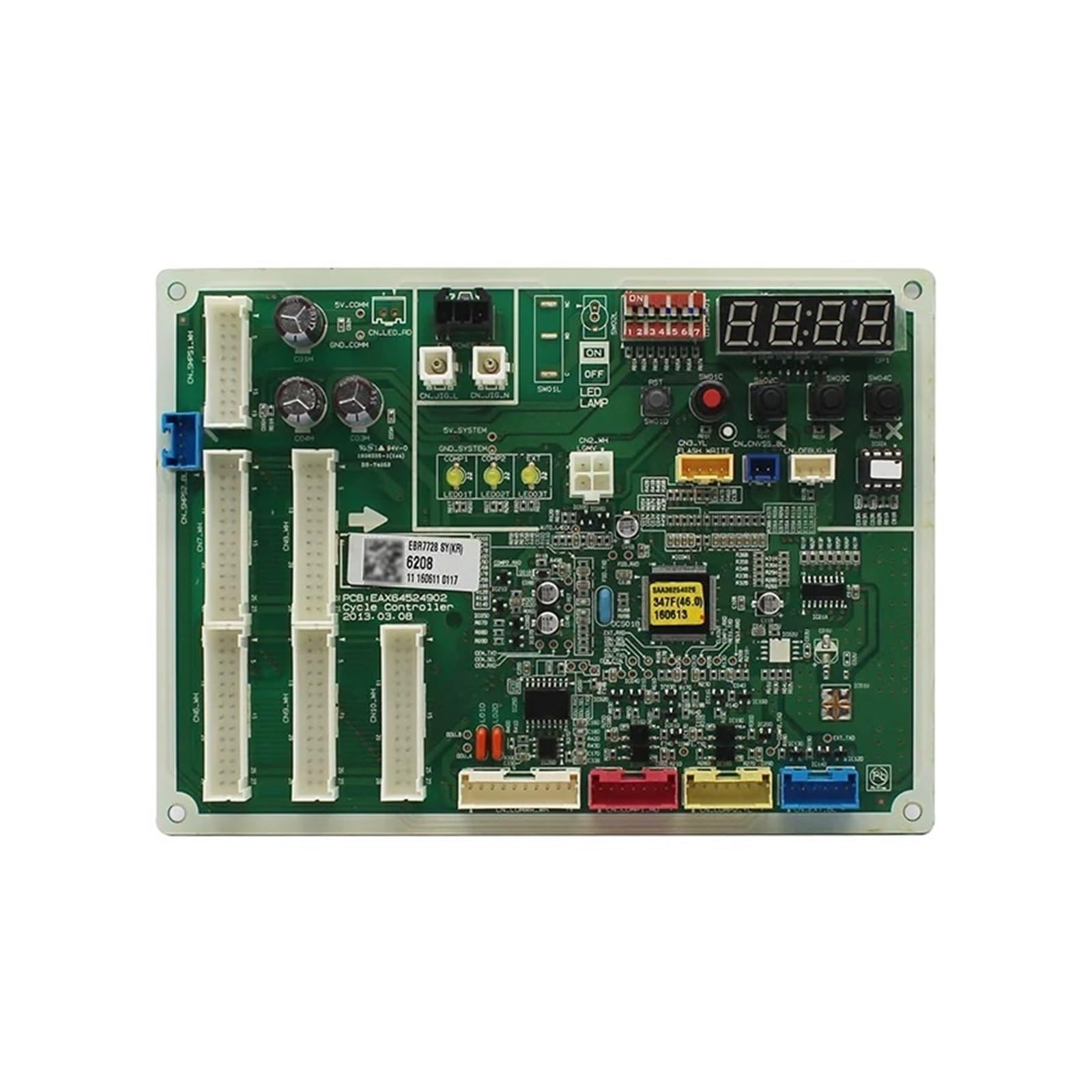 HVAC Main PCB Assembly Cycle Controller, EBR77286208 EAX64524902, Compatible With LG Multi-V Outdoor Unit ARUN200LTS4 ARUB200LTS4