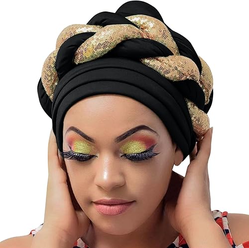 Sombrero de trenza de cuentas para mujer musulmana con volantes envoltura de cáncer gorro de dormir con forro de satén gorro divertido disponible en Yaxa Guatemala