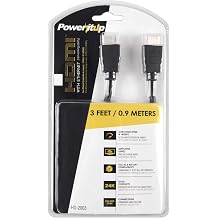 3ft. HDMI V2.0 Ethernet Cable, 4K 60Hz,3D, Blu-ray, Audio Return Supported, 30AWG / 6.0mm, Use with HDTV/Projector/LCD or Electronic Devices, 3 feet Cable