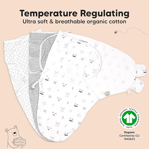 Miniatura 8 de KeaBabies Paños de muselina para eructos para bebé, niño y niña, paquete de 3 sacos de dormir para bebé, paquete de 5 paños orgánicos para eructos,