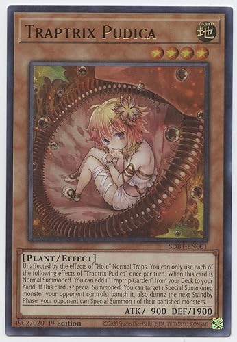 Traptrix Pudica SDBT-EN001 - Ultra Rara - 1ª edición