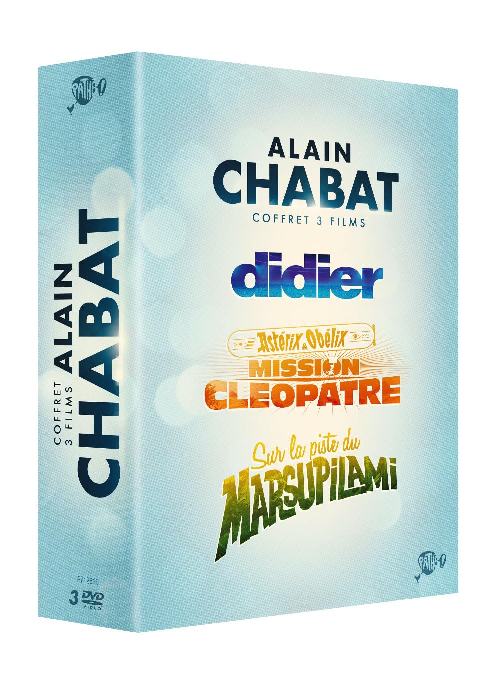 Alain Chabat - Coffret 3 films : Sur la piste du Marsupilami + Astérix et Obélix : Mission Cléopâtre + Didier [Pack]