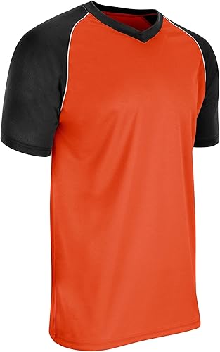 CHAMPRO Boys' Bunt Lightweight Mesh Youth BaseballSoccer Jersey