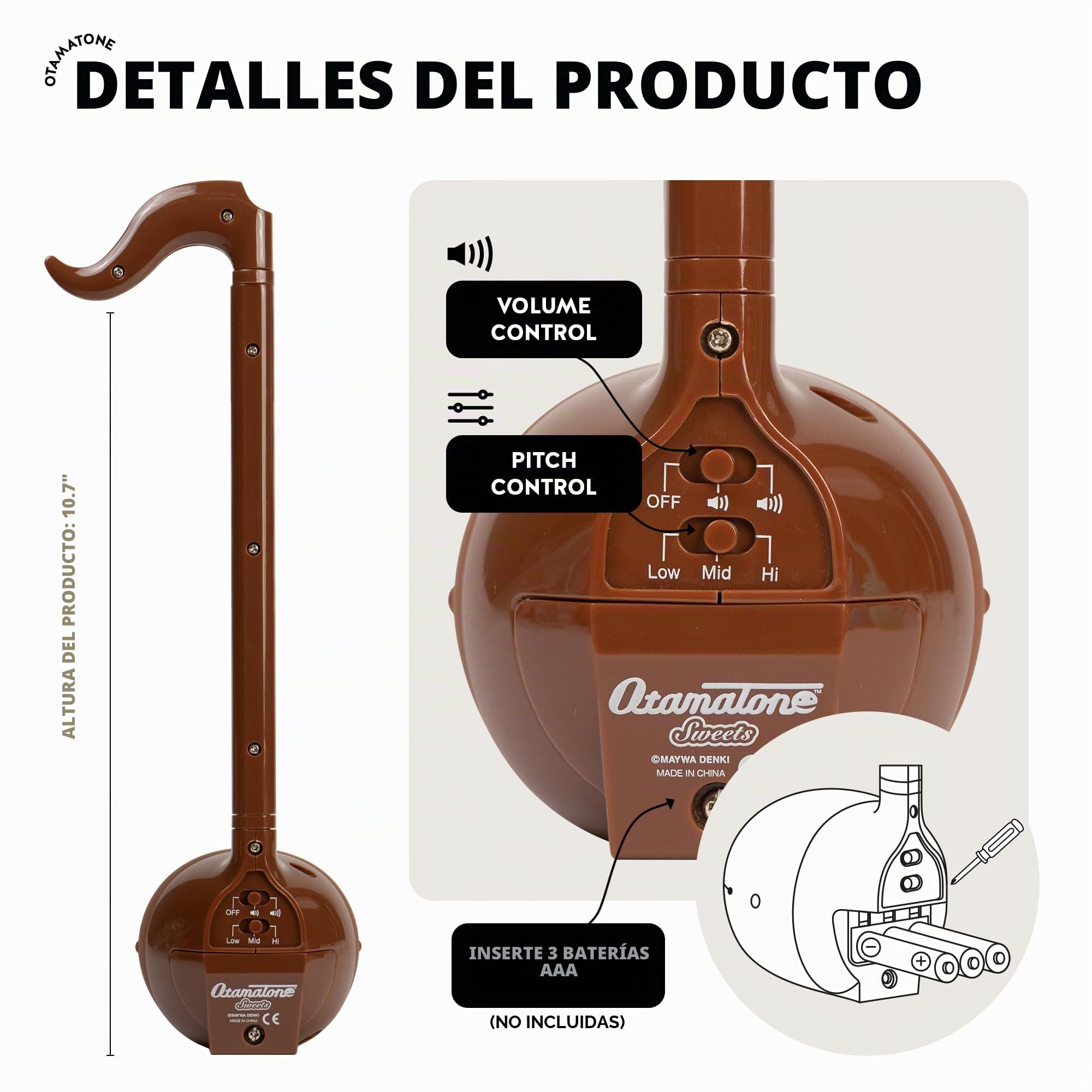 Amazon.com: Otamatone Sweet Series Instrumento Musical Electrónico