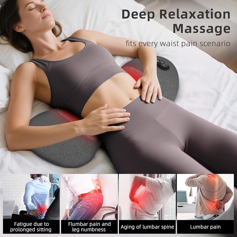 3-in-1 Back Massager with Heat & Vibration, Smooth Liberia | Ubuy 3-in-1 Back Massager with Heat & Vibration, Smooth Liberia | Ubuy