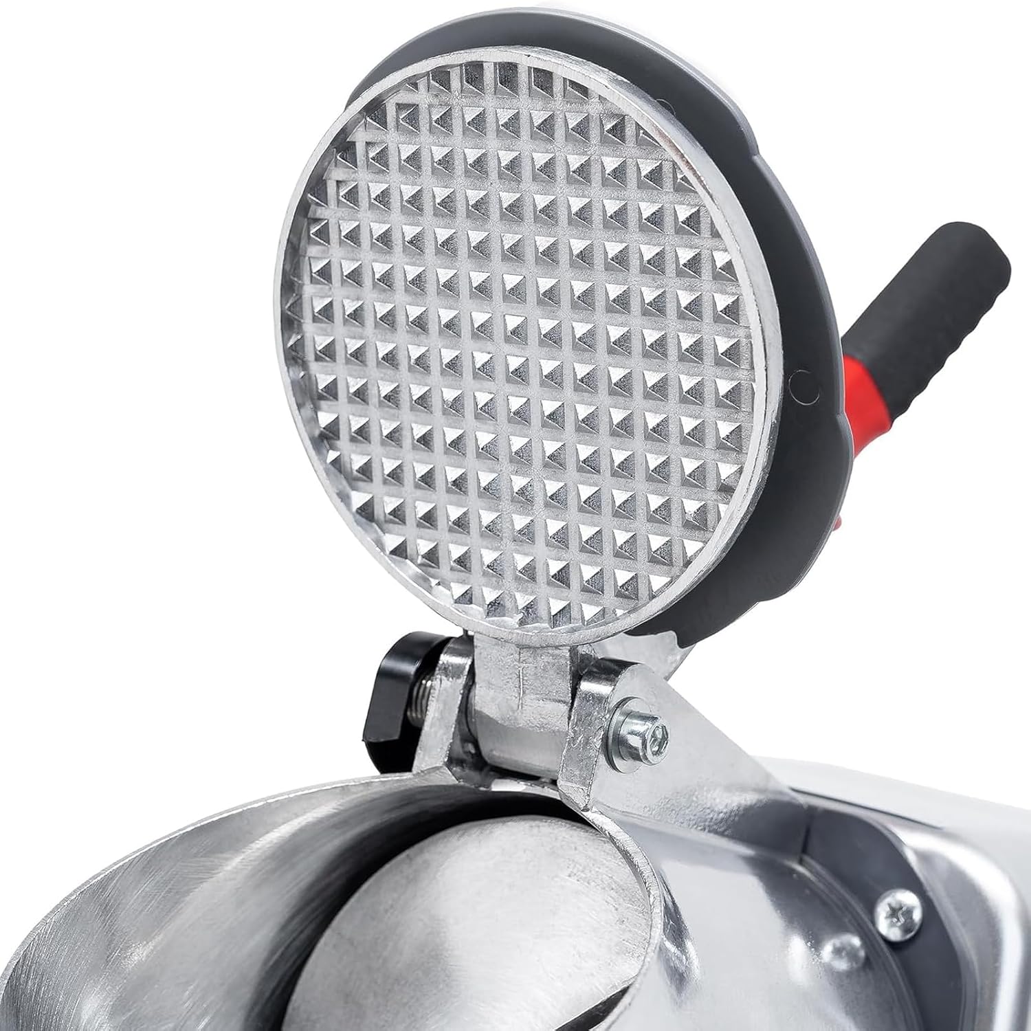 380W Electric Ice Shaver,2200R/min 4 Blades Manual Shaved Ice Machine,85kg/hr Output,Stainless Steel Ice Shaver Dual Blades Ice Snow Cone Shaved