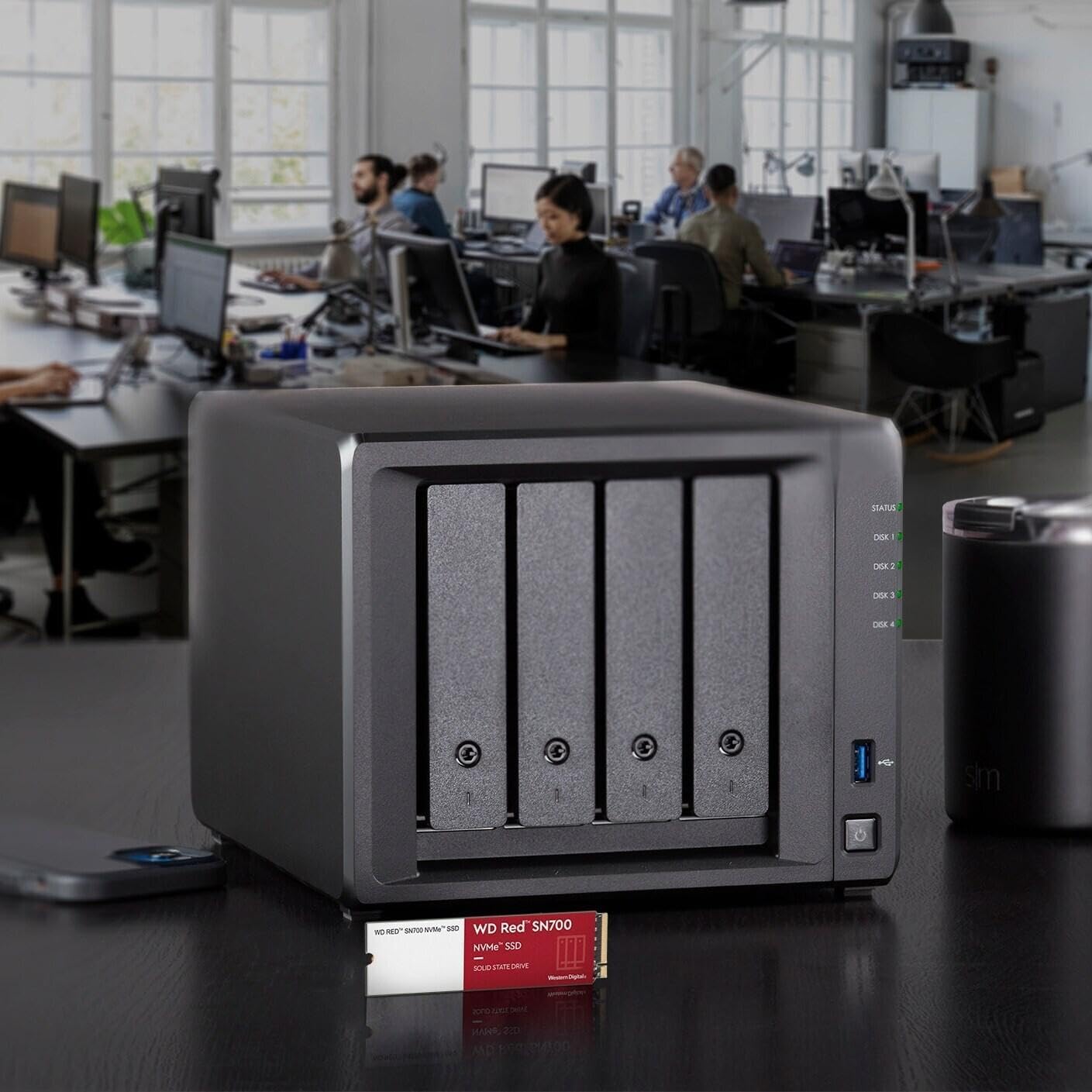 Western Digital WD Red SSD SN700 NVMe 500Go M.2 2280