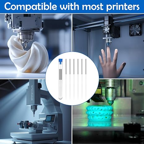 30 Pcs 3D Printer Nozzle Cleaning Kit, 3D Printer Nozzle Cleaning Needles