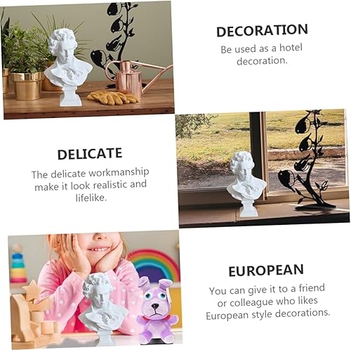 Miniatura 7 de Figuras de yeso Resina Artesanía Escultura Escultura Decoración de Personaje