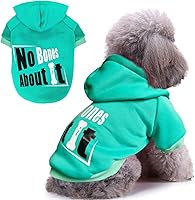 Vista 7 de Jecikelon Sudaderas con capucha para perros de invierno, ropa cálida para perros pequeños, chihuahua, abrigo, ropa para cachorros, gatos, disfraz