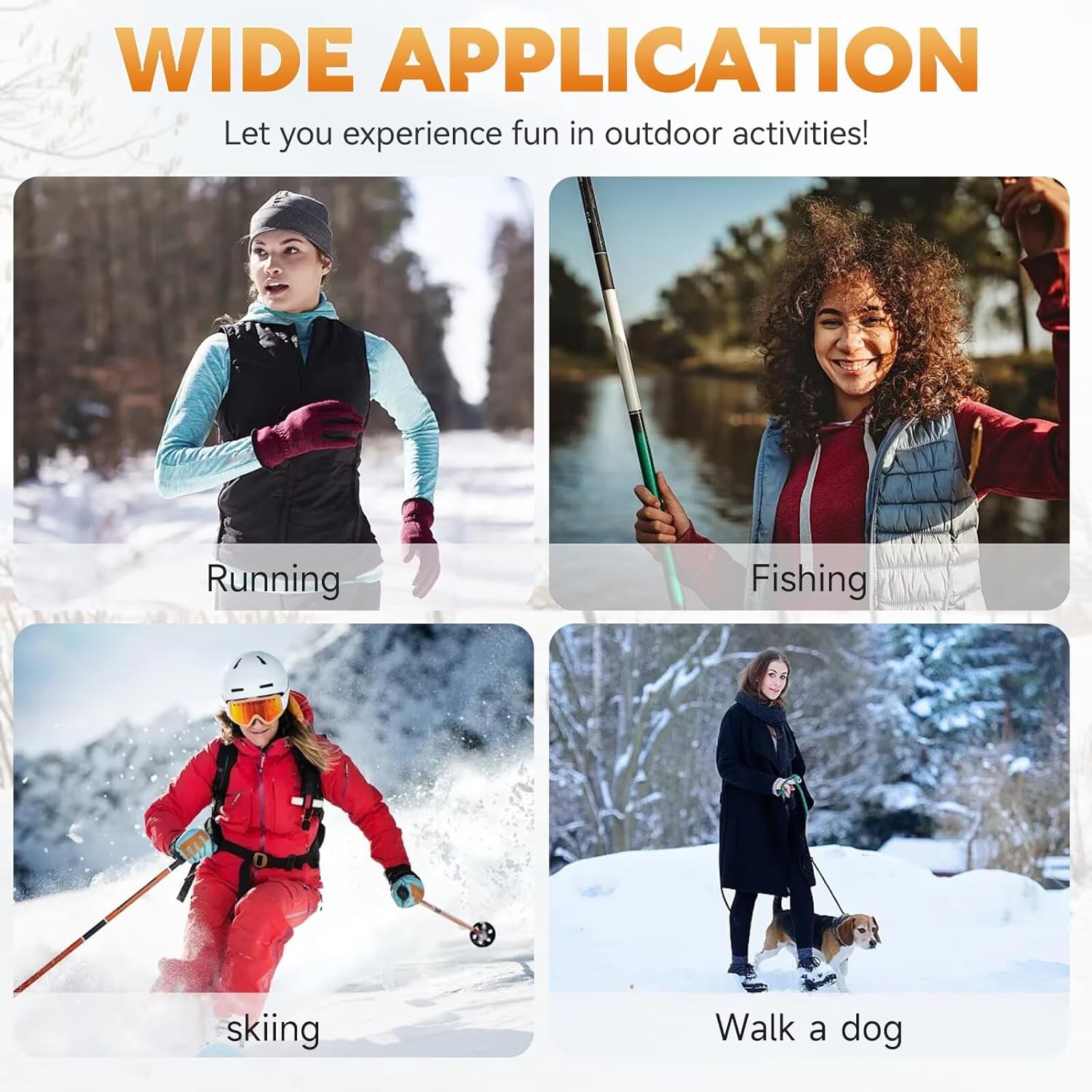 KOVNLO Heated Vest for Women With Battery Pack Included, Smart Button with Light-out Design, Electric Heated Jackets - Image 7