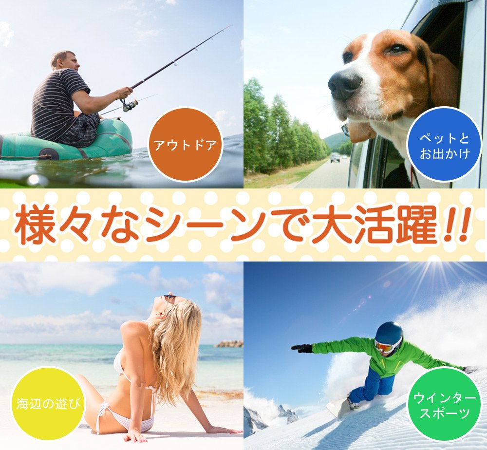 TanYooカーシートカバー 防水 車防水シートカバー 前席用 軽/普通車適用 ずれにくい SBRボンディング シート保護 ブラック フロント 1枚