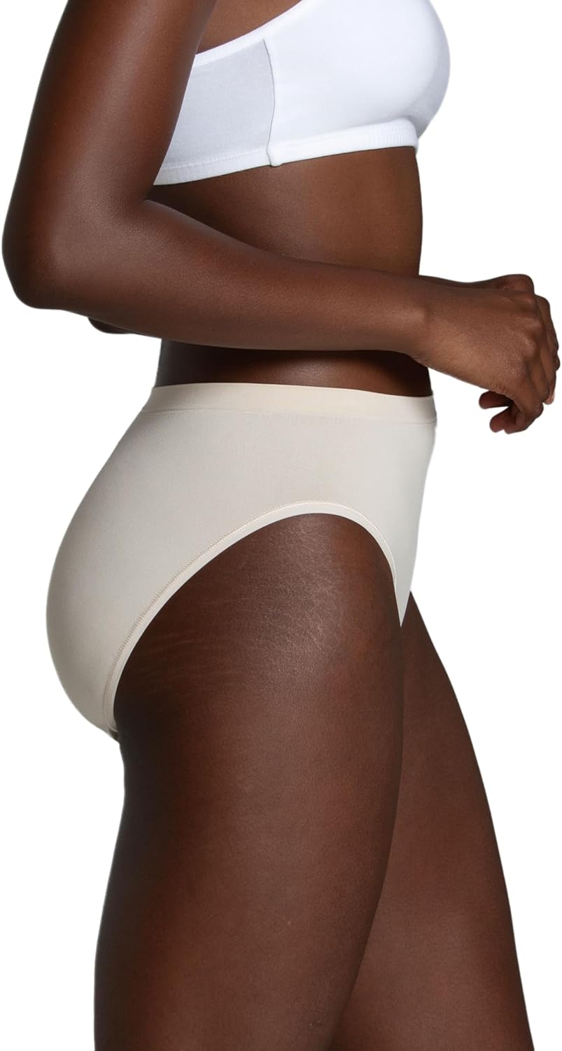 Fruit of the Loom Women's No Show Seamless Underwear, Amazing Stretch & No Panty Lines, Available in Plus Size - Image 3