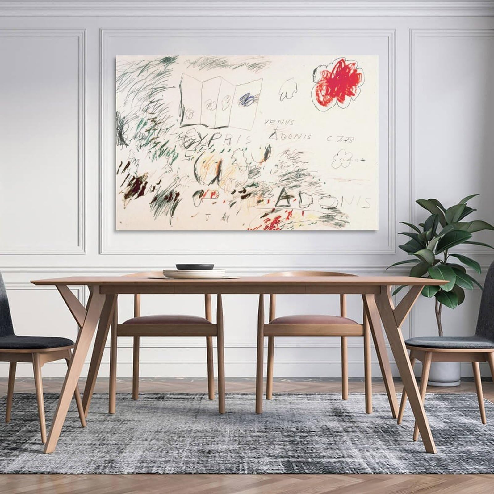 Amazon.co.jp: Cy Twomblyサイ・トゥオンブリーポスター 抽象的 絵画 