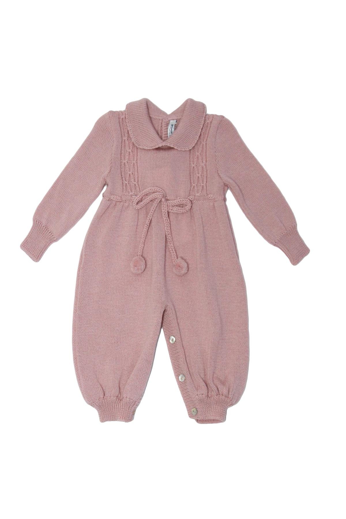 Tutina Intera Neonato in Pura Lana. 6M