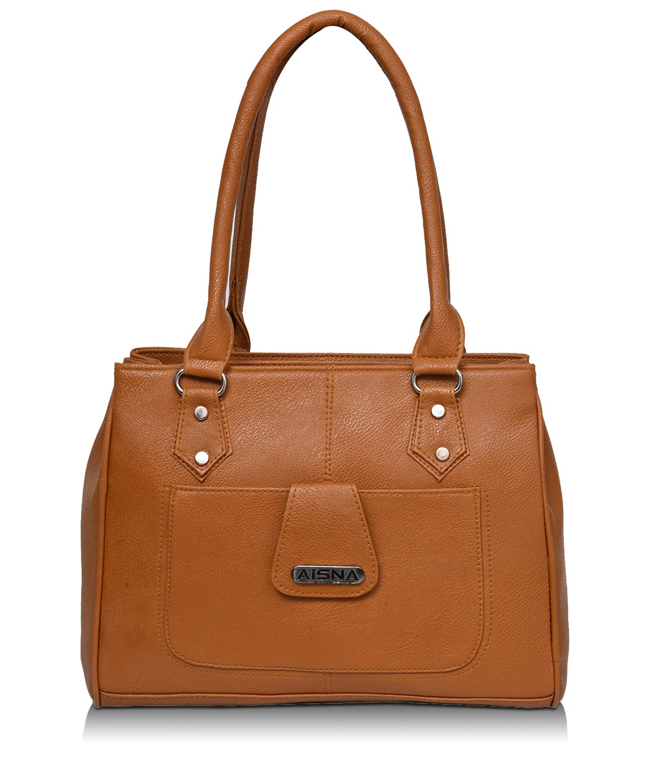 Aisna Women's Large Capacity 3 Partition Shoulder Bags