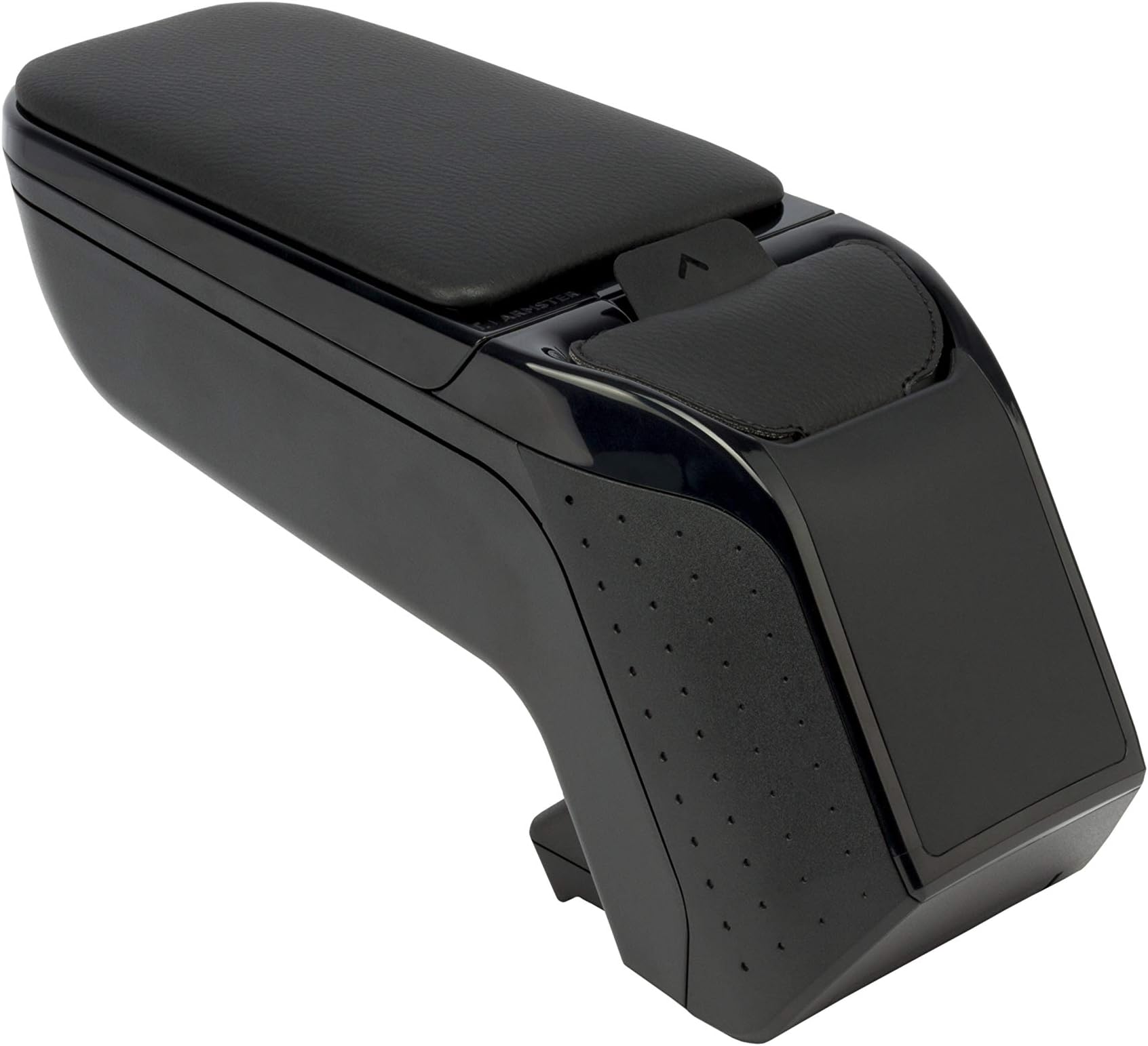 Armrest Specific Black Armster 2 for Ford Ka (2008-). With Storage Compartment and Fold Away.