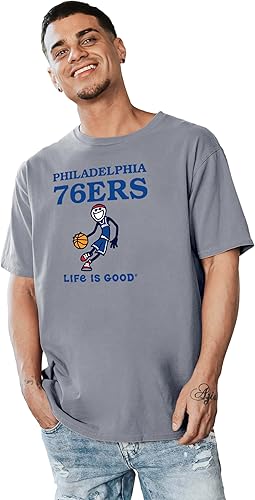 Miniatura 5 de Blue 84 Camiseta con licencia oficial de la NBA Life is Good