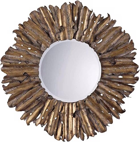 Uttermost Elegans - Espejo de pared redondo de 43 pulgadas de ancho