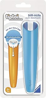 Ravensburger tiptoi pen sleeve, for changing in blue, changeable sleeve for the tiptoi pen with recording function, suitable for children from 3 years