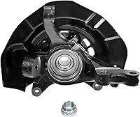 Vista 459 de Detroit Axle - Kit de brazos de control delanteros de 4 piezas para Nissan Cube 2009-2014, Nissan Versa 2007-2012 2 brazos de control inferiores