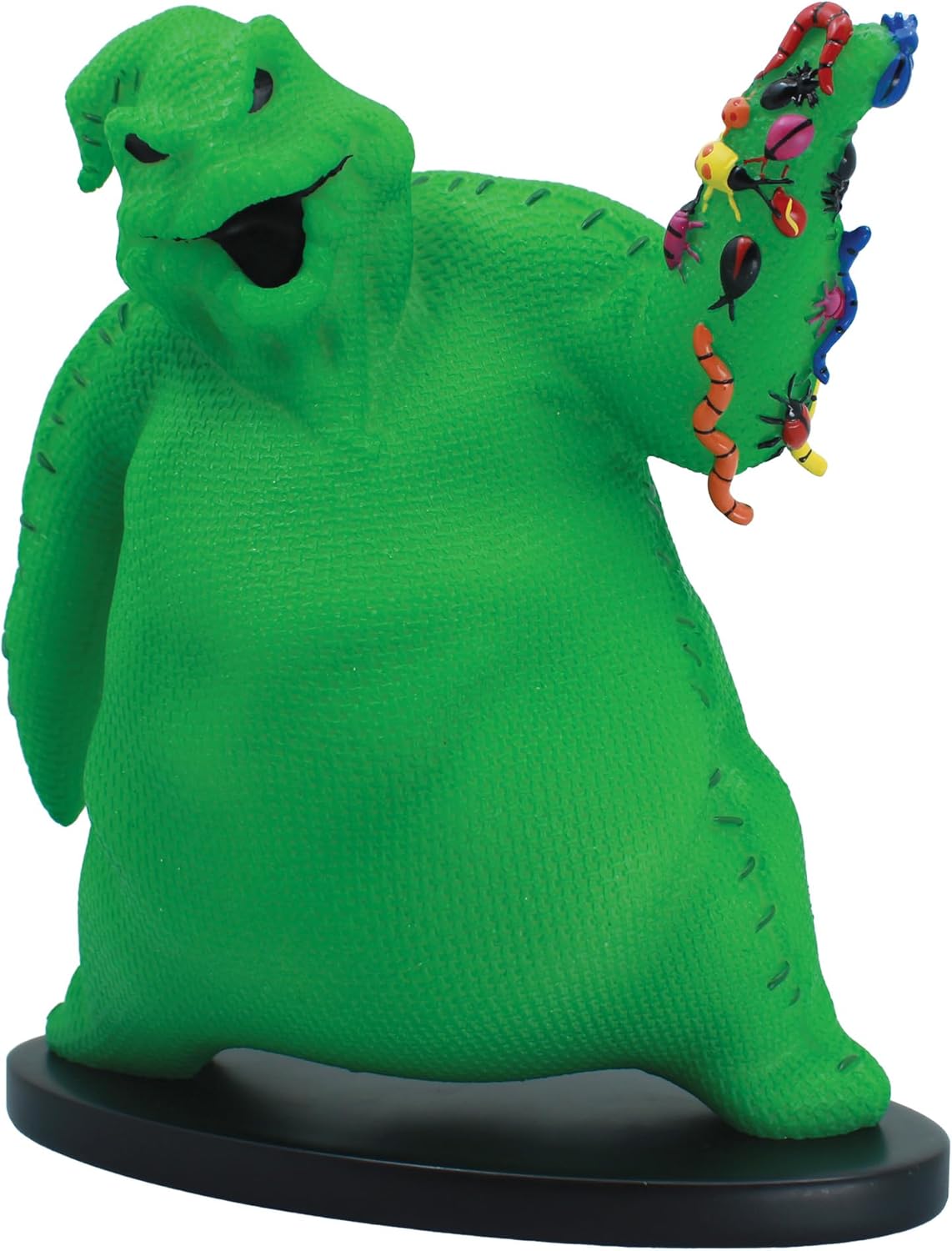 Enesco Disney Showcase the Nightmare Before Christmas Oogie Boogie Glow in the Dark Figurine, 6.9 Inch, Green