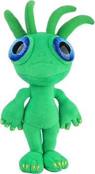 Cute Alien Plush Toy Super Soft Extraterrestrial Stuffed Animal, Huggable Space Creature for Kids & Adults 11.2Inches