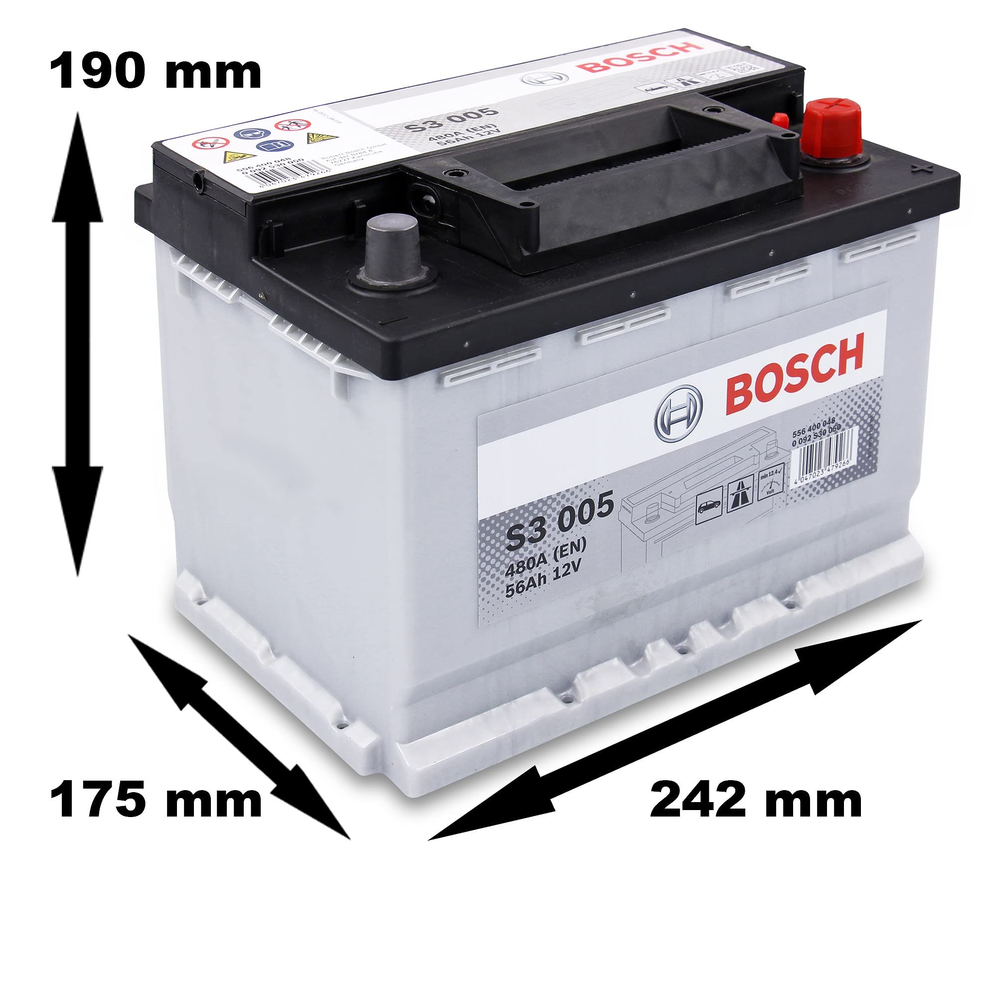 Bosch 0 092 S30 050 Batteria avviamento; Batteria avviamento