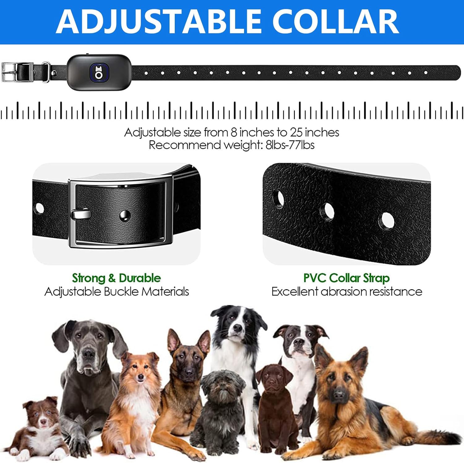 Wireless Dog Electric Fence, Portable Pet Boundary Containment System,Waterproof Dogs Training Collar with Vibration & Shock, Adjustable Range Sizes, Rechargeable, for 1 2 3 Dogs,for3dogs
