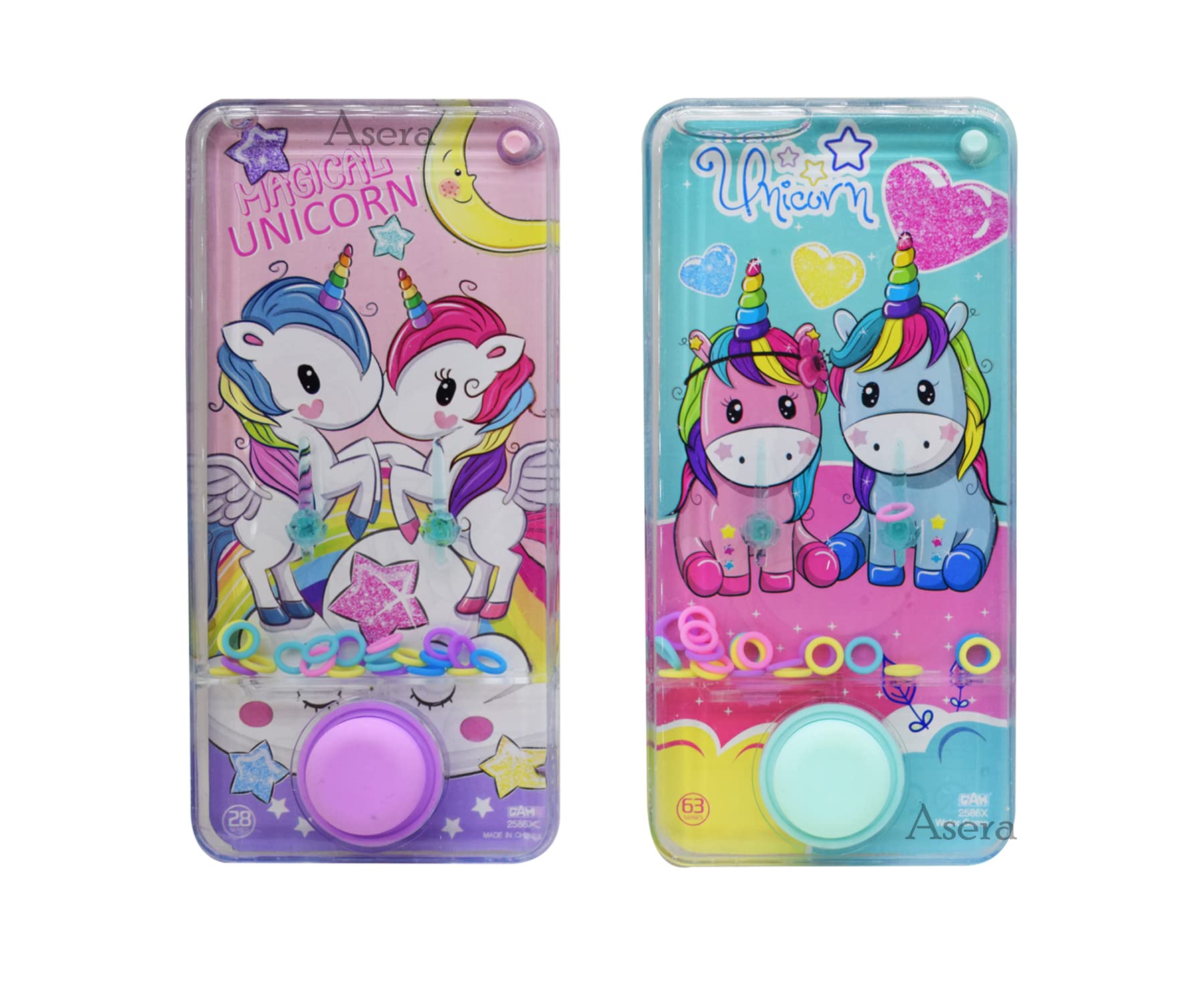 Kidizkart Cartoon Theme Kids Console Handheld Water Ring Toss Water Game Toy for Birthday Return Gifts (Unicorn, Set of 2) (B0BWYPGW1T) Amazon Price History, Amazon Price Tracker