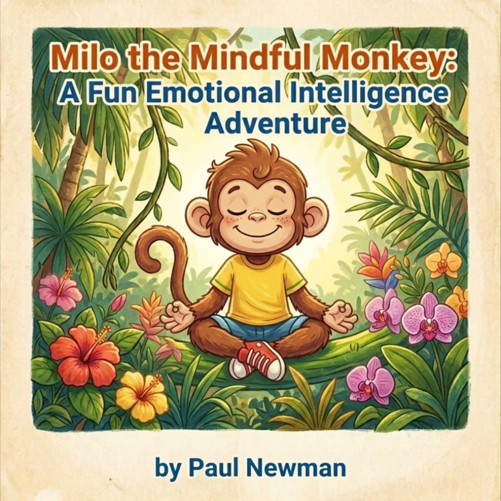 Milo the Mindful Monkey: Teach Kids Mindfulness with Jungle Adventures and Simple Breathing Techniques
