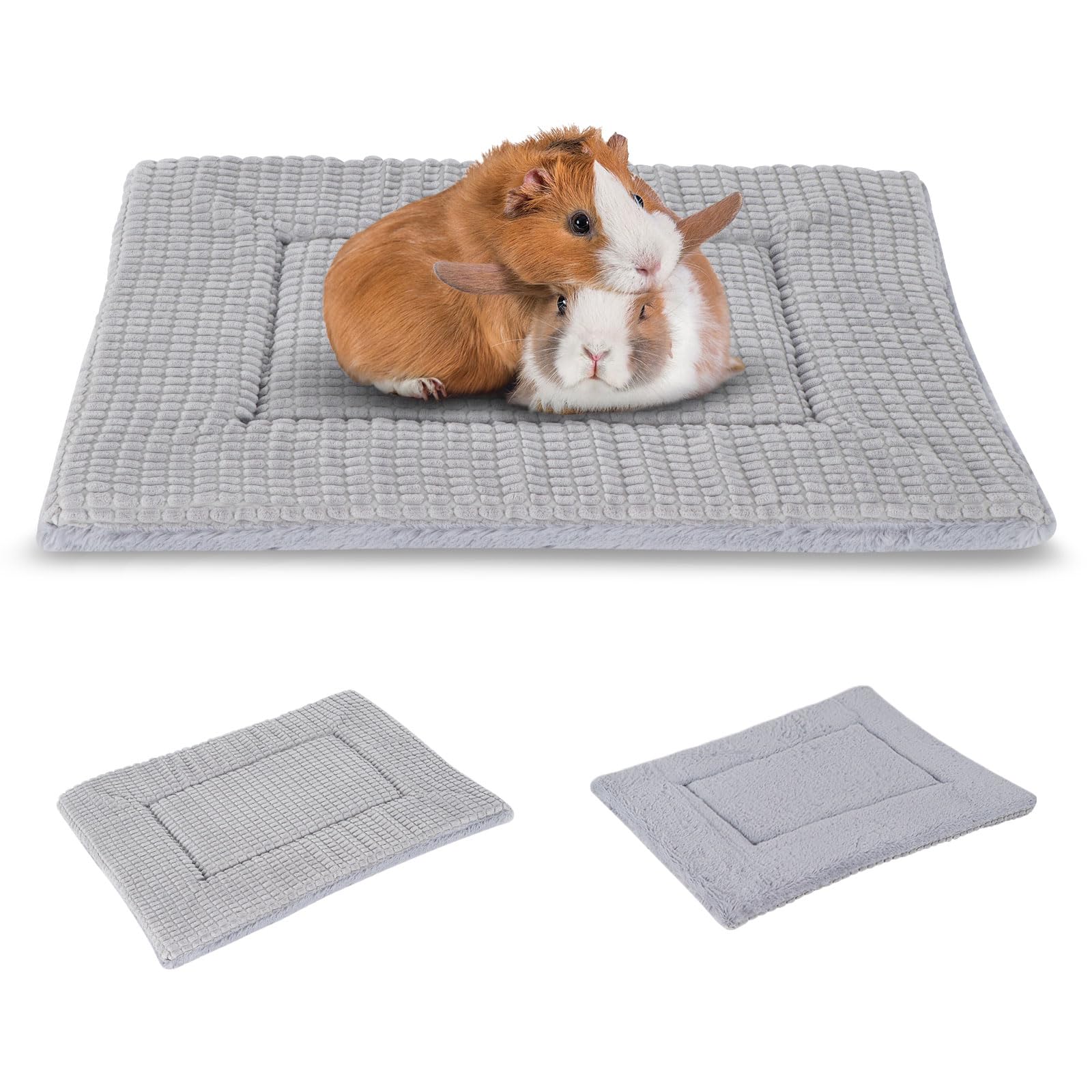 BVAGSS Orthopädisches Hundebett, Waschbar Hundekissen flauschig Hundematte, Umkehrbar Weiche und Warme Hundematte für klein mittel große Hunde XH079