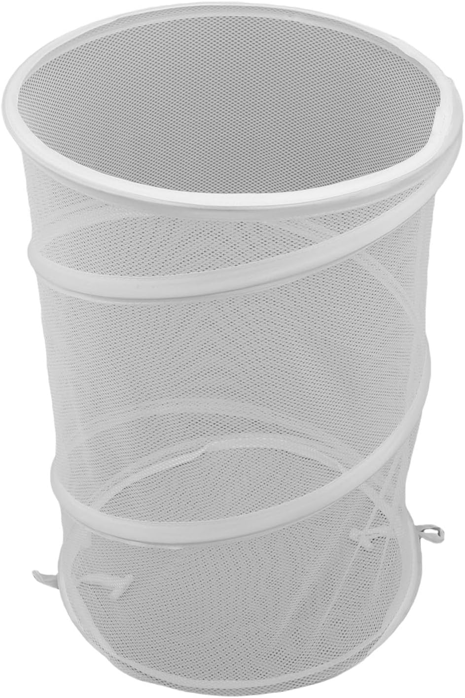 4PCS Pop up Plant Covers, Folding Outdoor Mesh Plant Enclosure with 16 Ground Nails Plants Protector Cage for Garden Courtyard Orchard White (White)