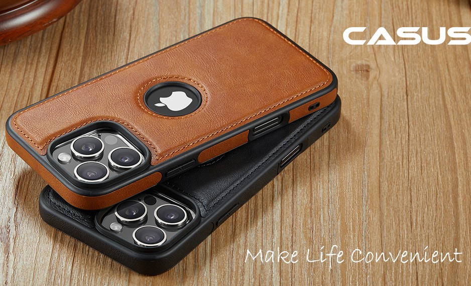 Amazon.com: Casus Magnetic Leather Case for iPhone 16 Pro Max