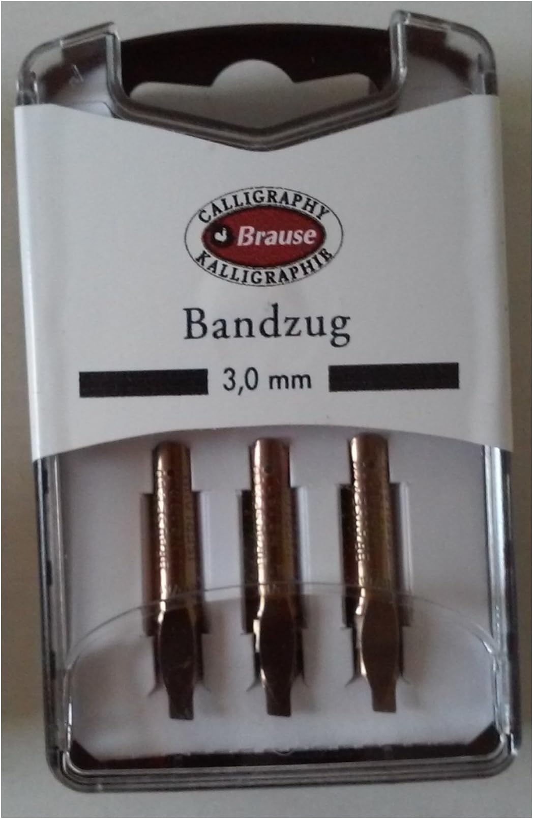 3180/3 Set of 3 Nibs 3.0mm for Calligraphy Pens