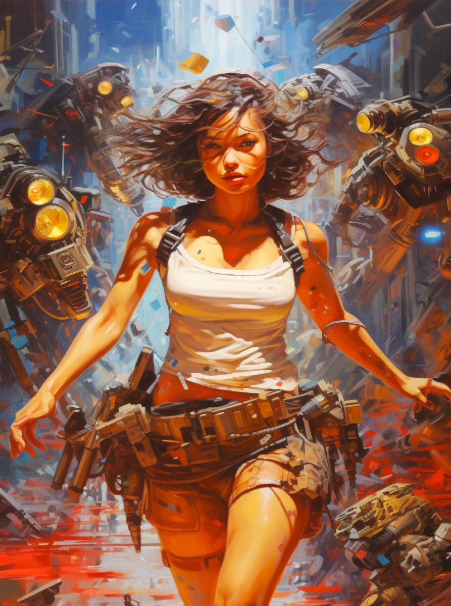 Puzzle · Elégante Princesse de l'espace