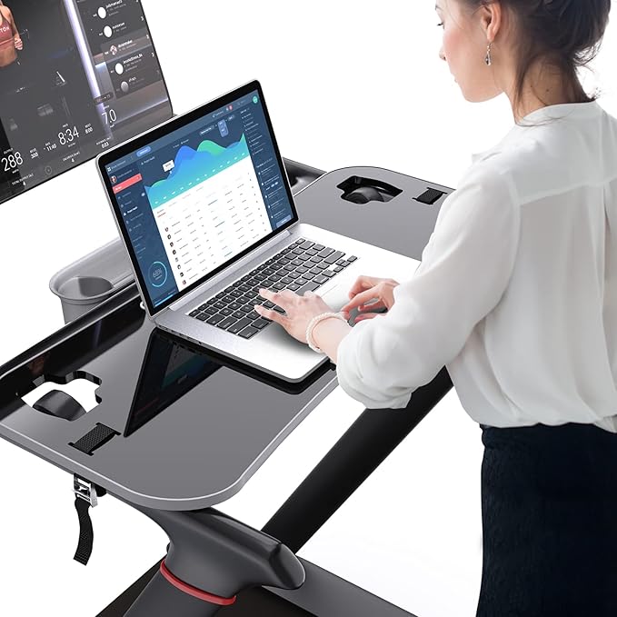 Soporte para laptop para cinta de correr, ajustable miniatura 3