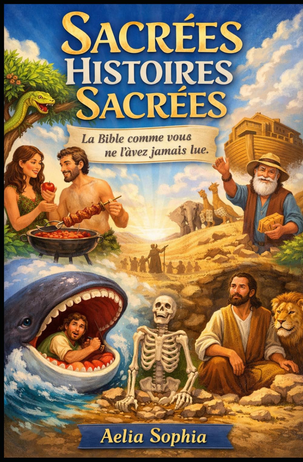Sacrées Histoires Sacrées: La Bible comme vous ne l'avez jamais lue — et si on arrêtait de la prendre au pied de la lettre pour enfin la prendre au pied du cœur ?