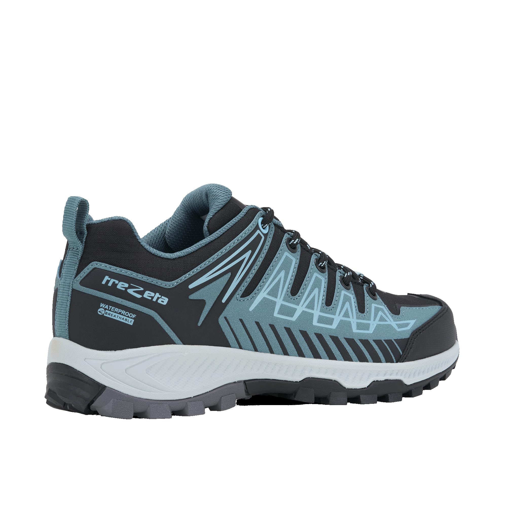 Trezeta Thunder WP Dark Green Yellow, Scarponi da Trekking Uomo