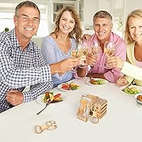 Vista 8 de 50 recuerdos dorados de fiesta de cumpleaños 60 con diamantes de imitación, perfectos para invitados, 60 abridores de botellas de cerveza, recuerdos