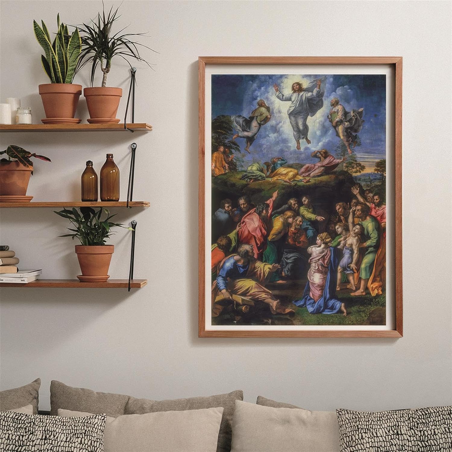 Clementoni - 31739 Jigsaw Puzzle 1500 Pieces Art for Adults and Teenagers, Museum Collection, Raphael Transfiguration Theme with Poster, Compact Box, Gift Idea Made in Italy, 59.5 x 84.5 cm