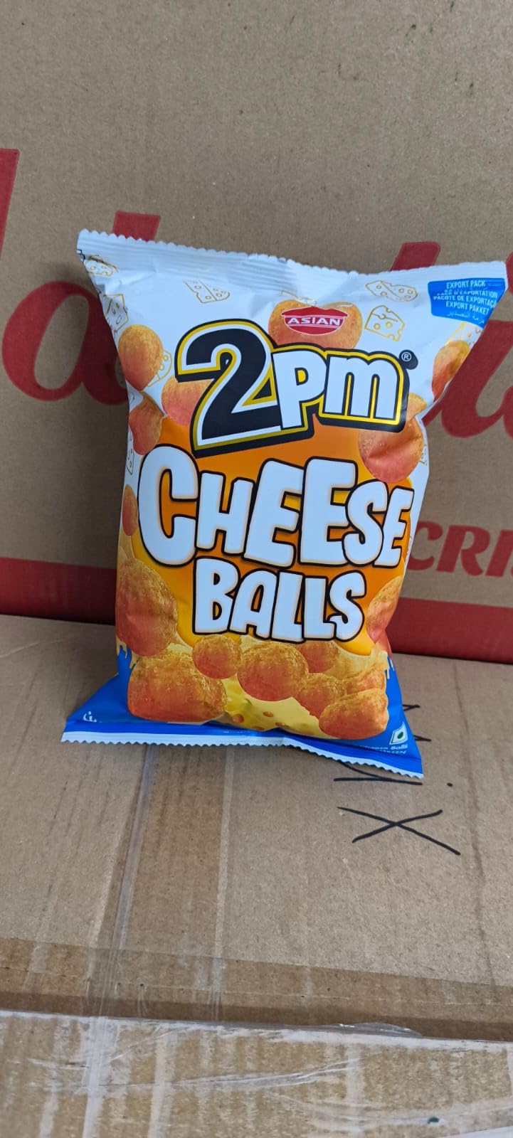 Cheese Balls, Crunchy Corn Snack with Savory Cheese Seasoning, Airy Texture, for Kids and Adults 60g-image-37