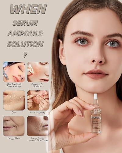 Miniatura 2 de Suero antienvejecimiento suero ácido hialurónico para cara BB Glow Starter Kit Ampollas de suero para tratamiento de la piel Kit 0.35 oz 8 viales