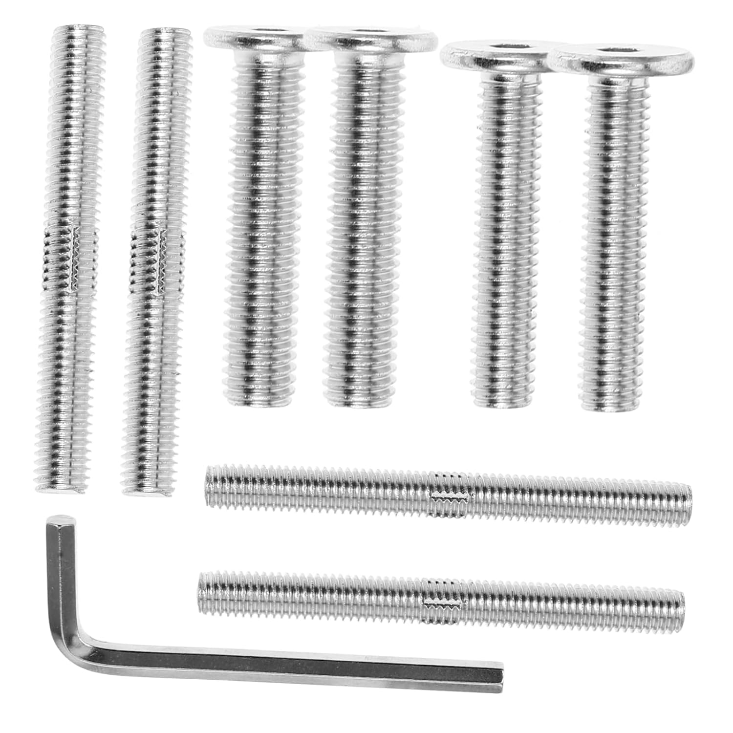 5sets Replacement Parts for Scratching Post Machine Screws Bolt Flat Head and Key