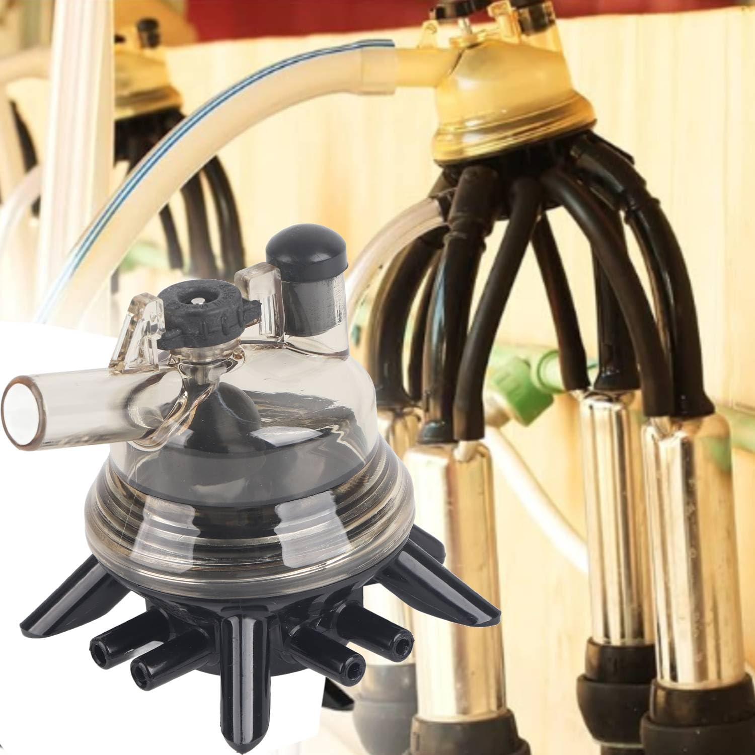 Mucca Capra Artiglio di Mungitura 150ml Portatile Stazione Mungitrice Macchina Collettore di Latte per Capre e Pecore