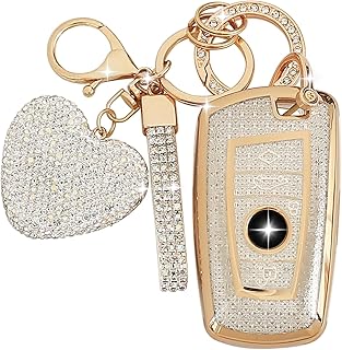 Sponsored You’re seeing this ad based on the product’s relevance to your search query.Learn more about this advertisement Car Key Case Cover with Diamond Bling Key Fob Made of Soft TPU, 3 Buttons, silver