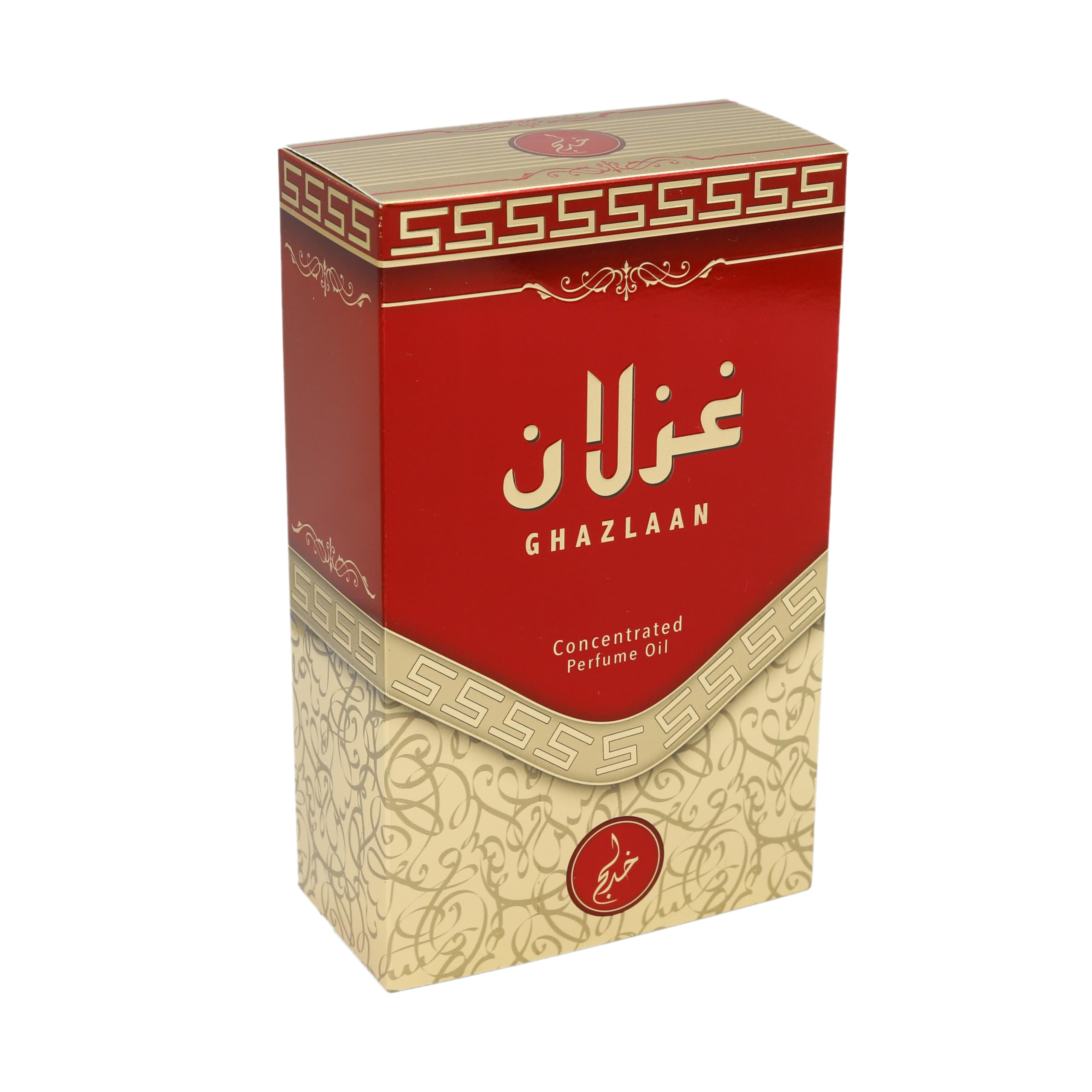 Khadlaj Ghazlaan CPO - Perfume Concentrado en Aceite, 20 ml, Fragancia Elegante y Sofisticada para Uso Diario