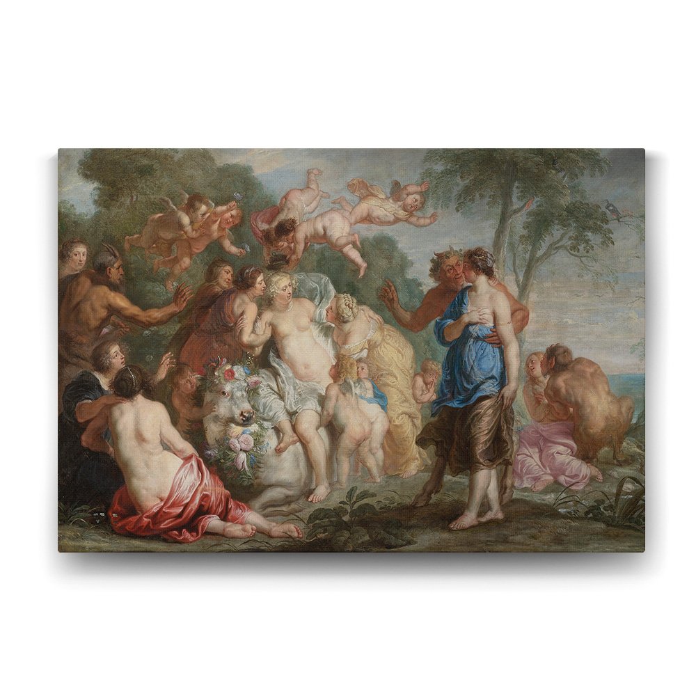 Peter Paul Rubens - Europa Tablosu - 90x60cm
