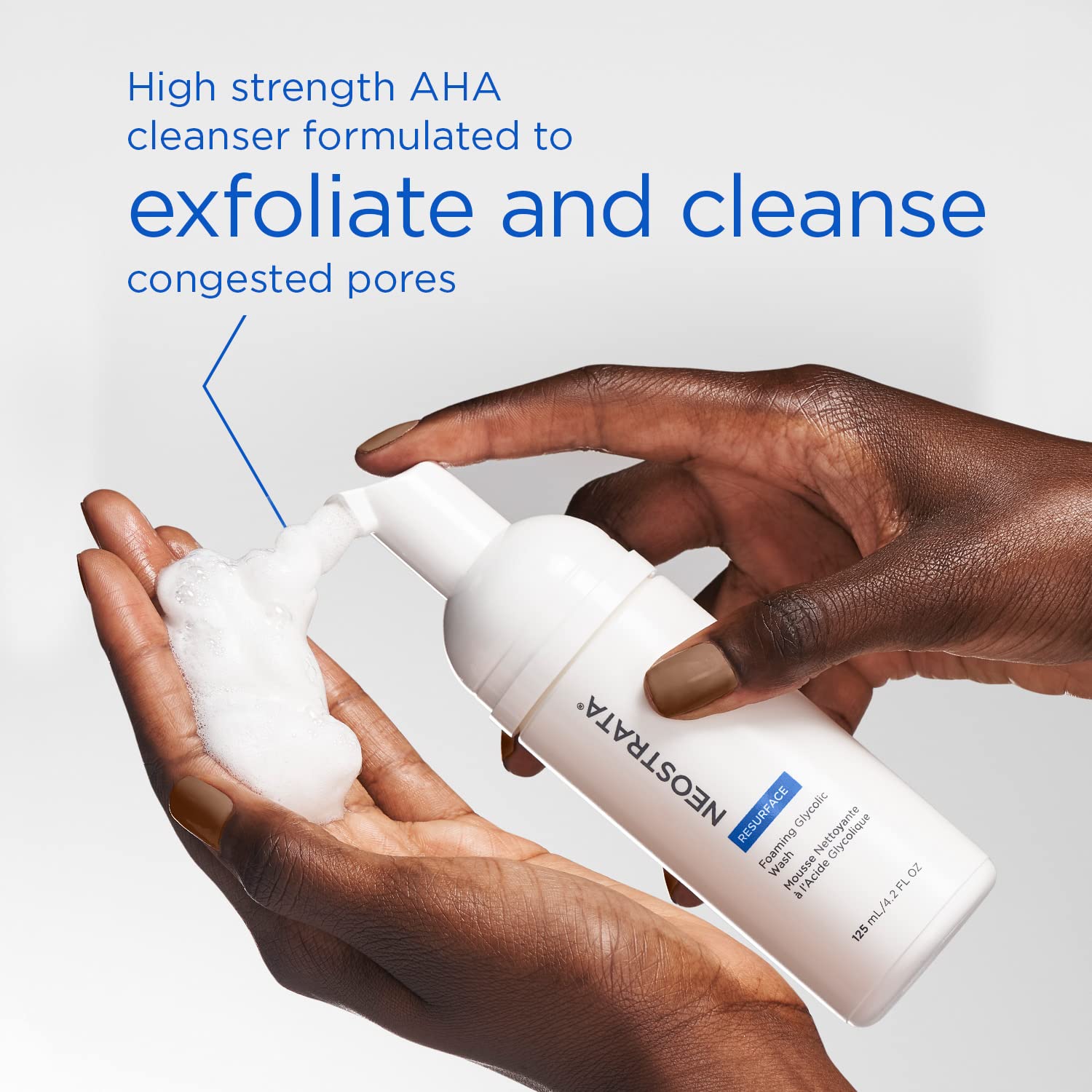 NEOSTRATA Foaming Glycolic Face Wash High Strength AHA Cleanser - Image 4