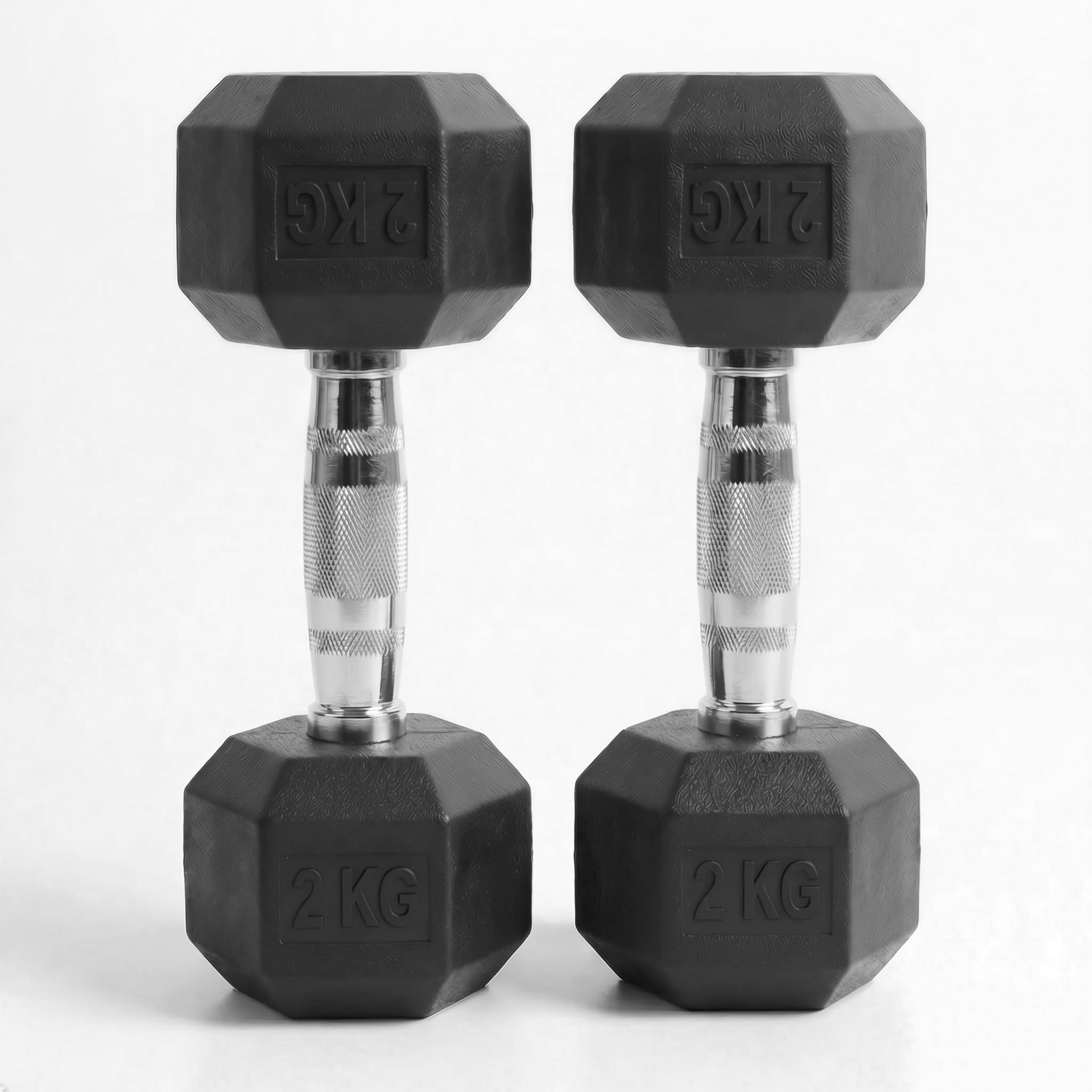 Hex Dumbbells Sets 2.5–60kg | Heavy-Duty Rubber-Coated Cast Iron Weights, Anti-Roll Hex Design,Ideal for Home Gym, Bodybuilding & Strength Training — image 1